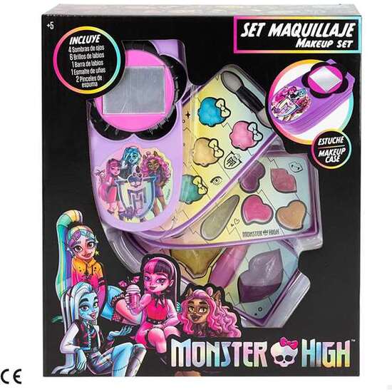 ESTUCHE DE MAQUILLAJE MONSTER HIGH TELEFONO 3 NIVELES 20X5.5X23 CM image 0