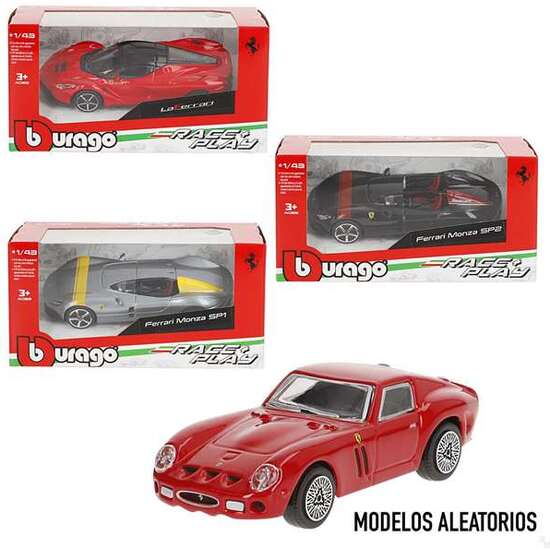 COCHE METAL BURAGO FERRARI ESALA 1:43 image 0