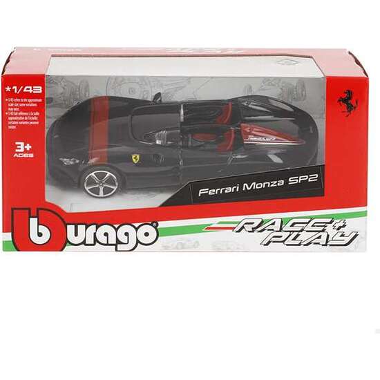 COCHE METAL BURAGO FERRARI ESALA 1:43 image 2