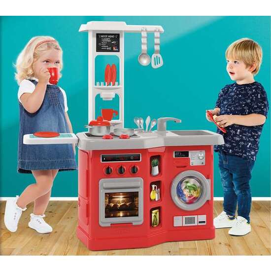 COCINA CON PLANCHADOR AZUL image 0