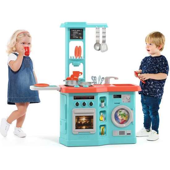 COCINA CON PLANCHADOR AZUL image 2