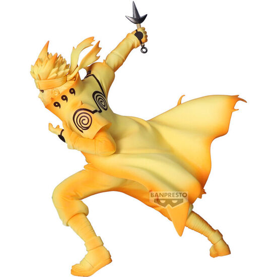 FIGURA MINATO NAMIKAZE VIBRATION STARS NARUTO SHIPPUDEN 14CM image 1