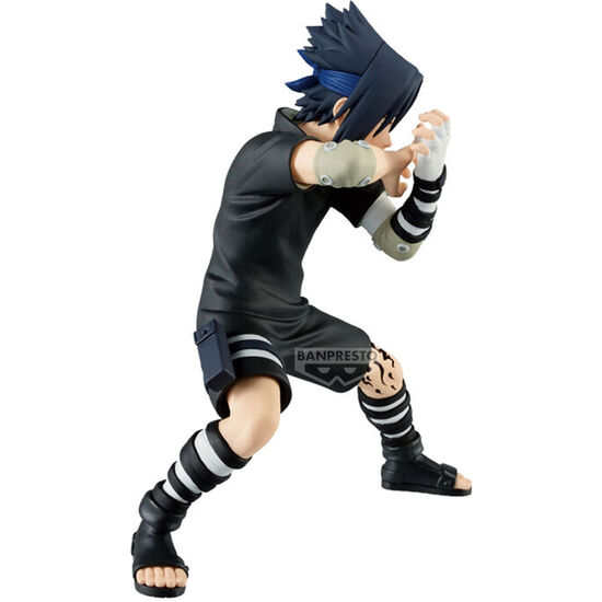 FIGURA SASUKE UCHIHA VIBRATION STARS NARUTO SHIPPUDEN 14CM image 1