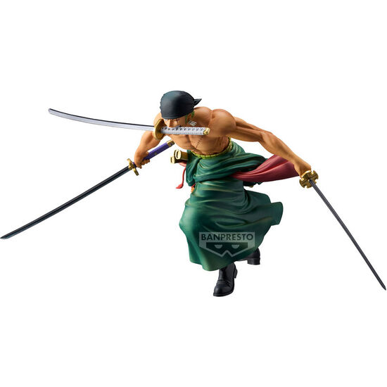 FIGURA RORONOA ZORO GRANDISTA ONE PIECE 23CM image 1