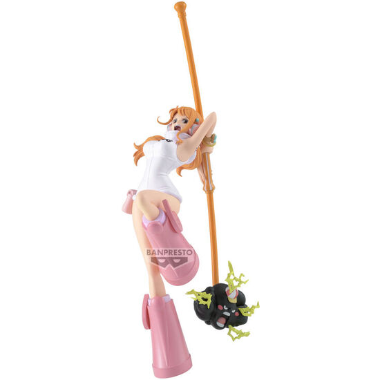 FIGURA NAMI BATTLE RECORD ONE PIECE 15CM image 0