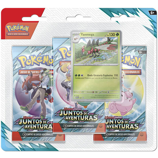 BLISTER JUEGO CARTAS COLECCIONABLES JUNTOS DE AVENTURAS POKEMON ESPAÃ±OL SURTIDO image 2