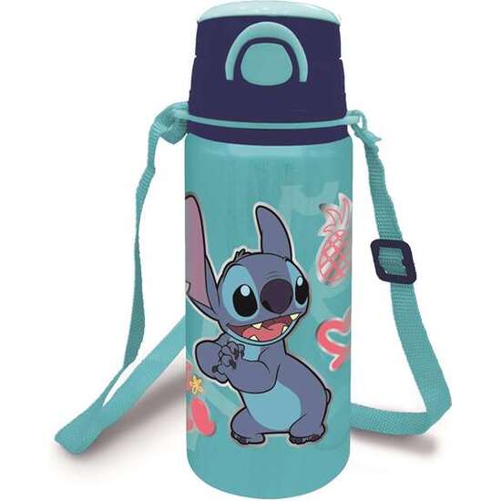BOTELLA DE ALUMINIO CON CORREA  STITCH DRAWING 730 ML image 0