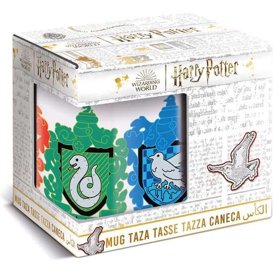 TAZA CERAMICA EN CAJA REGALO HARRY POTTER  325 ML image 0