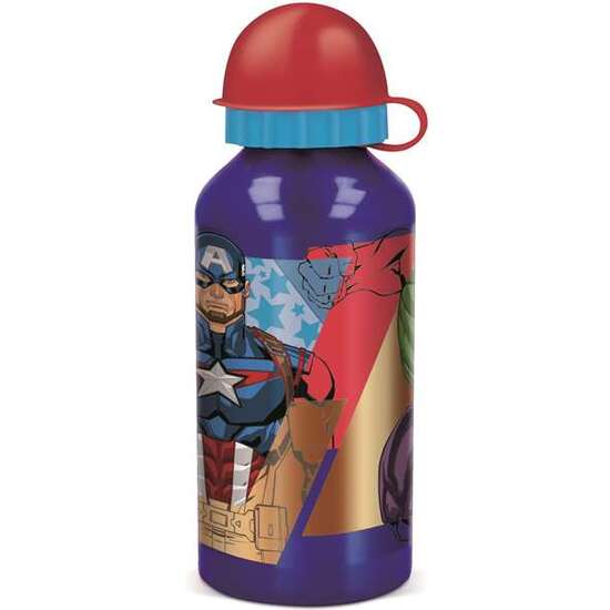 BOTELLA ALUMINIO PEQUEÑAL AVENGERS SEVEN WONDERS  400 M image 0