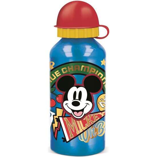 BOTELLA ALUMINIO PEQUEÑA  MICKEY TRUE CHAMPIONS  400 ML image 0