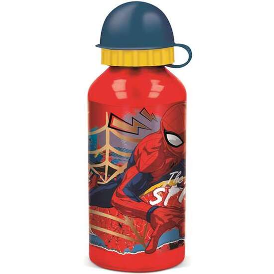 BOTELLA ALUMINIO PEQUEÑA SPIDERMAN MOVING TARGET 400 ML image 0
