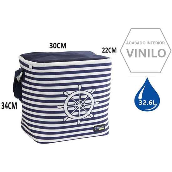 NEVERAS TERMICA POLYESTER 600 D/PU POLYESTER 30X34X22 CM image 1