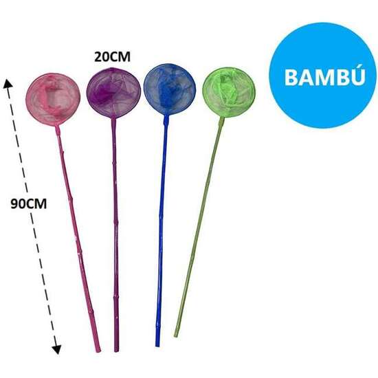 SALABRE DE BAMBÚ 90X20 CM COLORES SURTIDOS (ROSA, MORADO, AZUL O VERDE) - MODELOS SURTIDOS image 1