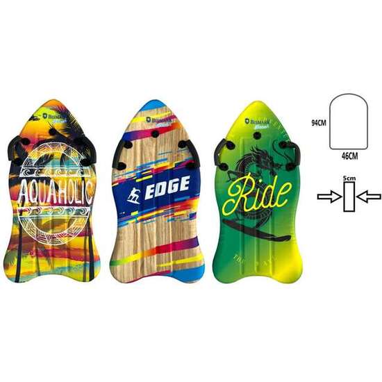 TABLA SURF CON ASAS 94X45,5X5 CM COLORES SURTIDOS - MODELOS SURTIDOS image 1