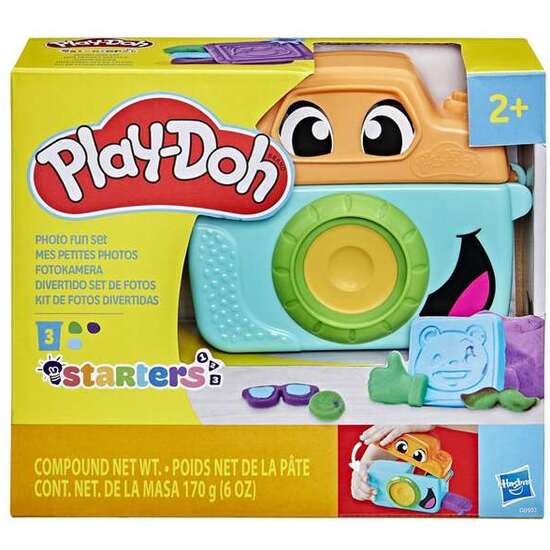 SET DE FOTOS DIVERTIDO PLAY DOH CON 3 BOTES DE PLASTILINA Y ACCESORIOS. image 0