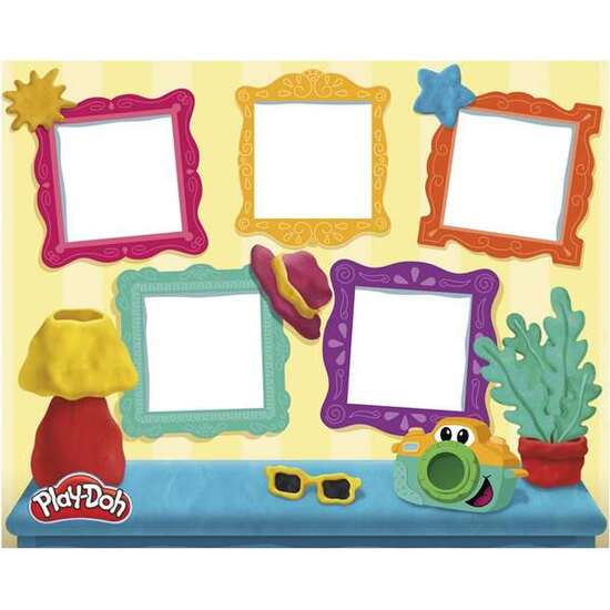 SET DE FOTOS DIVERTIDO PLAY DOH CON 3 BOTES DE PLASTILINA Y ACCESORIOS. image 1
