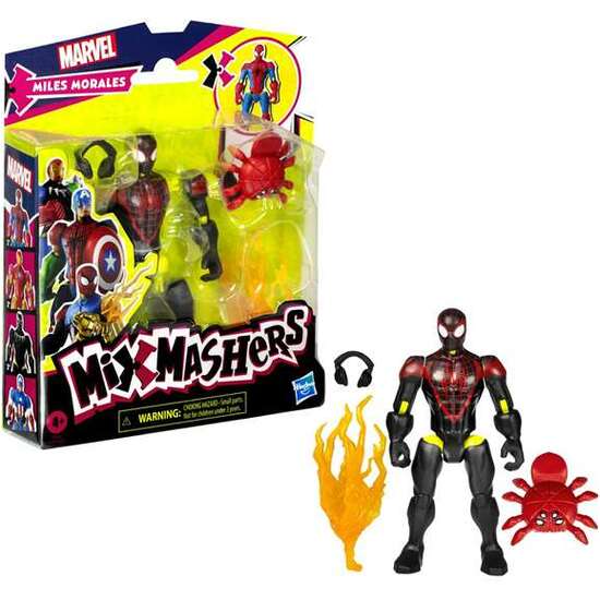 FIGURA SPIDERMAN MIXMASHERS CON 16 PUNTOS DE CONEXION. 12 CM - MODELOS SURTIDOS image 2