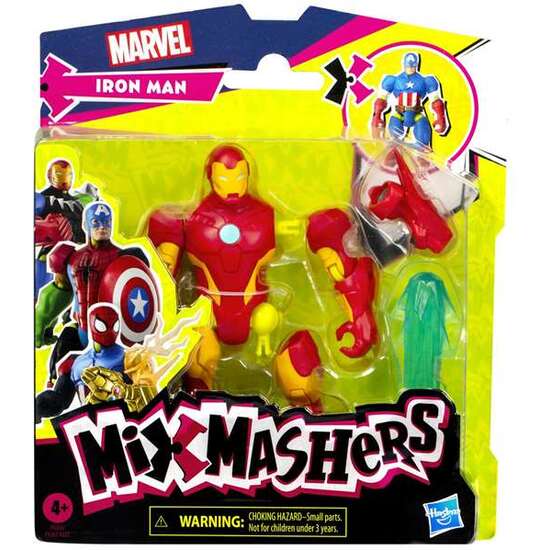 FIGURA AVENGERS MIXMASHERS CON 16 PUNTOS DE CONEXION 12 CM. - MODELOS SURTIDOS image 0