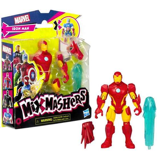 FIGURA AVENGERS MIXMASHERS CON 16 PUNTOS DE CONEXION 12 CM. - MODELOS SURTIDOS image 1
