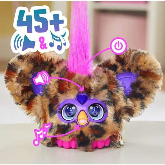 FURBY FURBLETS PELUCHE MUSICAL 12 CM CON MÁS DE 45 SONIDOS Y CANCIONES ¡INTERACTÚAN CON FURBY! image 5
