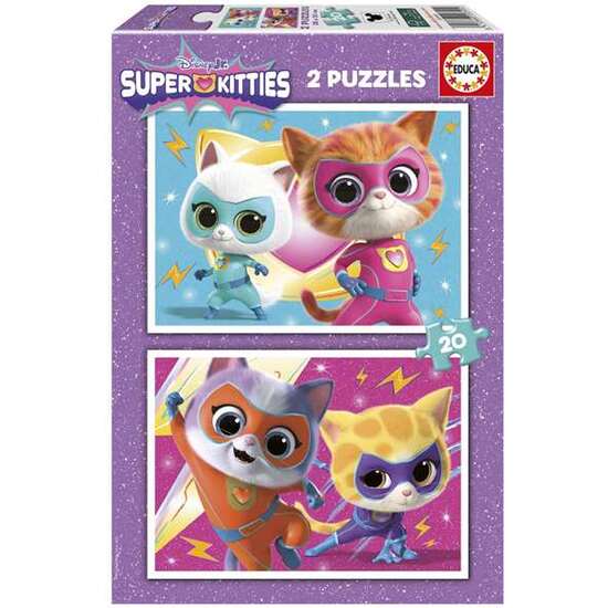 PUZZLE 2X20 SUPERKITTIES image 2