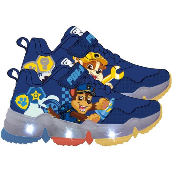 DEPORTIVA SUELA TPR CON LUCES PAW PATROL image 0