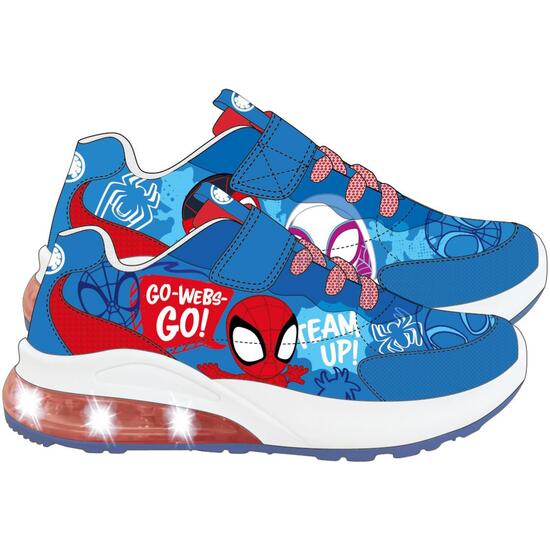 DEPORTIVA SUELA PVC CON LUCES SPIDEY image 0