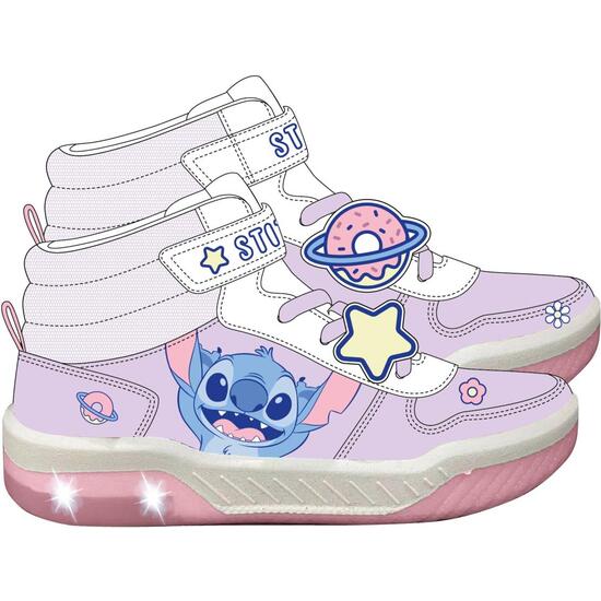 DEPORTIVA SUELA PVC CON LUCES STITCH image 0