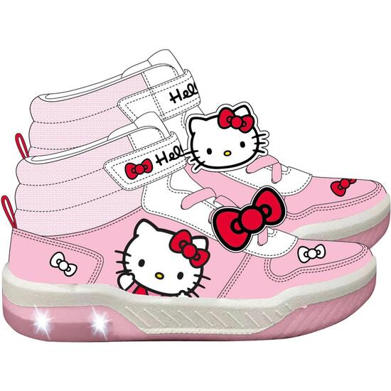 DEPORTIVA SUELA PVC CON LUCES HELLO KITTY image 0