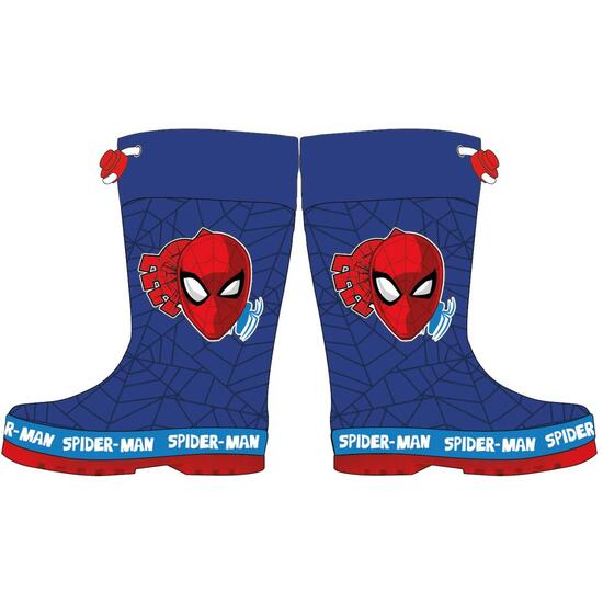 BOTAS LLUVIA PVC SPIDERMAN image 0