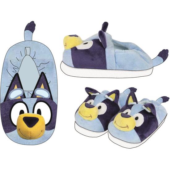 ZAPATILLAS DE CASA FRANCESITA APLICACIONES BLUEY image 0