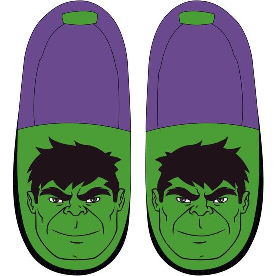 ZAPATILLAS DE CASA FRANCESITA APLICACIONES AVENGERS HULK image 1