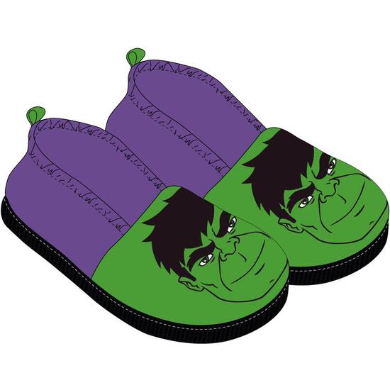ZAPATILLAS DE CASA FRANCESITA APLICACIONES AVENGERS HULK image 0
