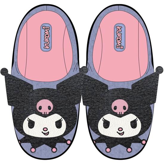 ZAPATILLAS DE CASA ABIERTA HELLO KITTY KUROMI image 1