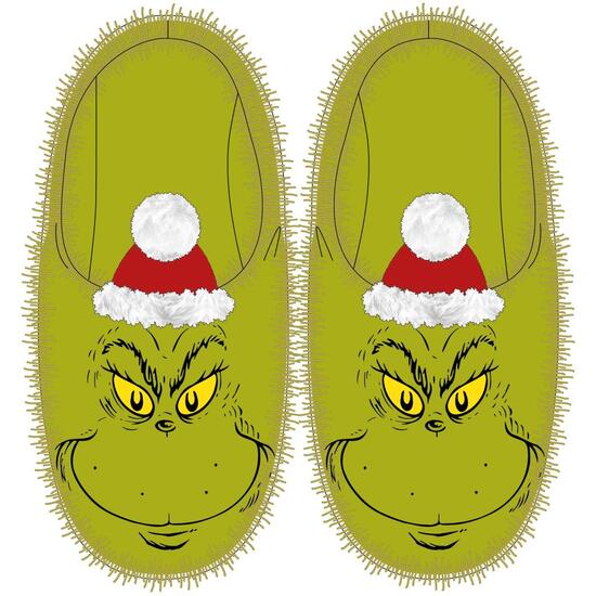 ZAPATILLAS DE CASA ABIERTA THE GRINCH image 1