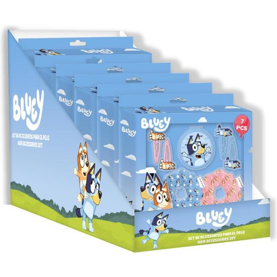 SET DE BELLEZA ACCESORIOS 7 PIEZAS BLUEY image 0