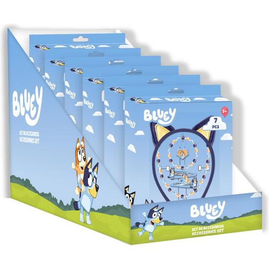 SET DE BELLEZA ACCESORIOS 7 PIEZAS BLUEY image 0