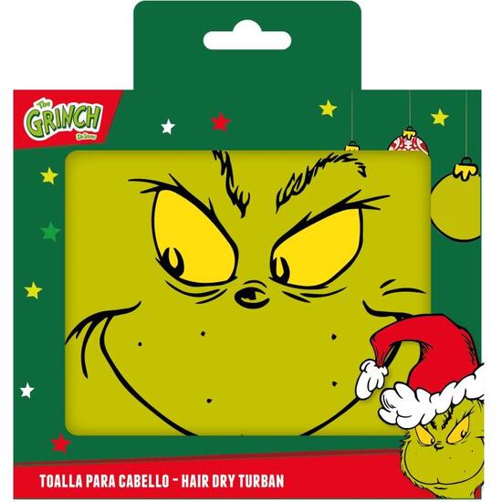 TOALLA PARA CABELLO THE GRINCH image 1