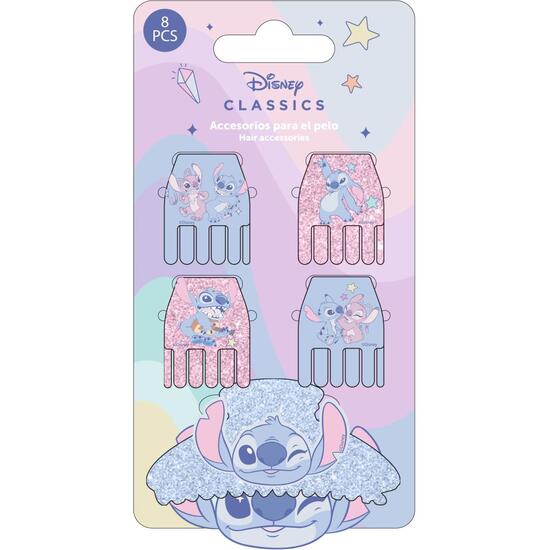 ACCESORIOS PELO CLIPS 5 PIEZAS STITCH image 0