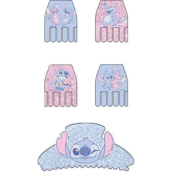 ACCESORIOS PELO CLIPS 5 PIEZAS STITCH image 1