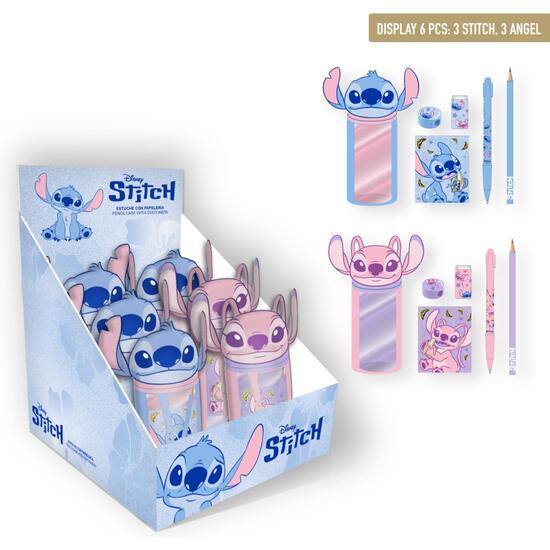 ESTUCHE PORTATODO PELUCHE STITCH image 0