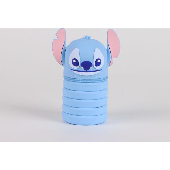 ESTUCHE PORTATODO SILICONA STITCH image 1