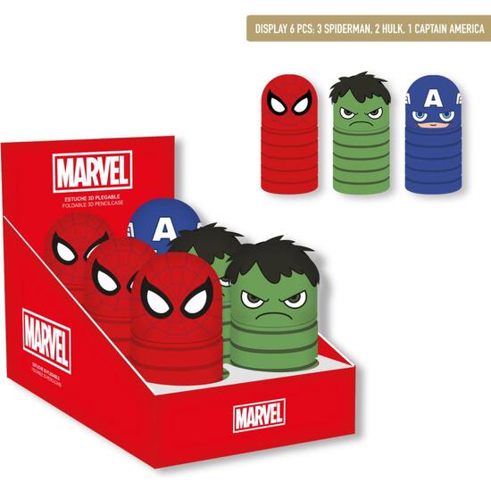 ESTUCHE PORTATODO SILICONA AVENGERS image 0