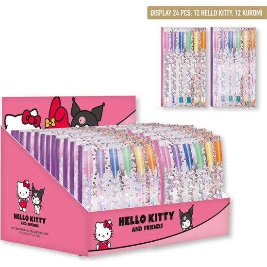 BOLÍGRAFO GEL HELLO KITTY KUROMI image 0