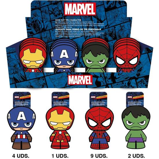JUGUETE PARA PERRO TPR MARVEL image 0