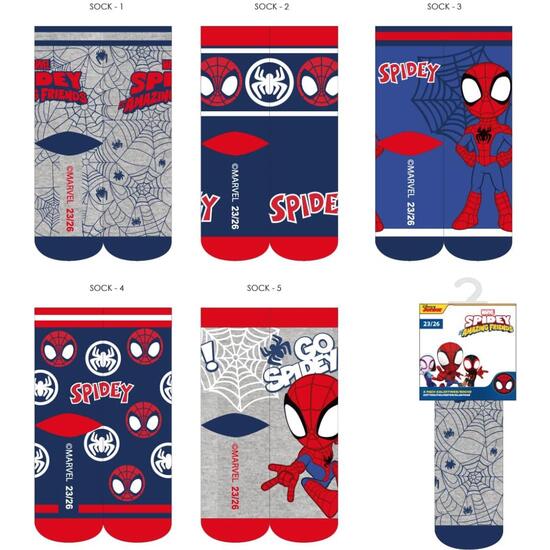 PACK CALCETINES NIÑO SPIDEY image 0