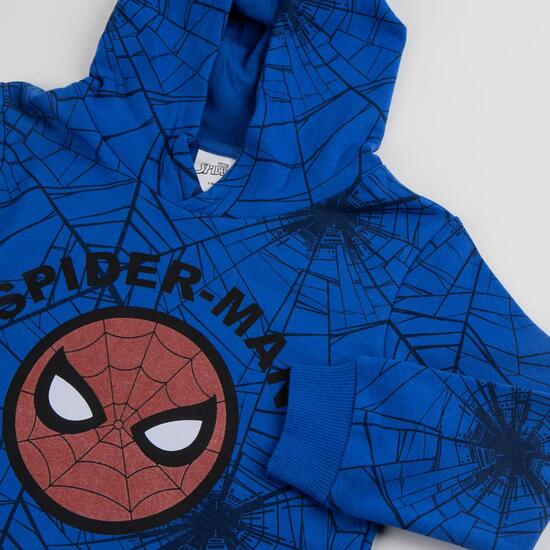 SUDADERA CON CAPUCHA COTTON BRUSHED SPIDERMAN image 2