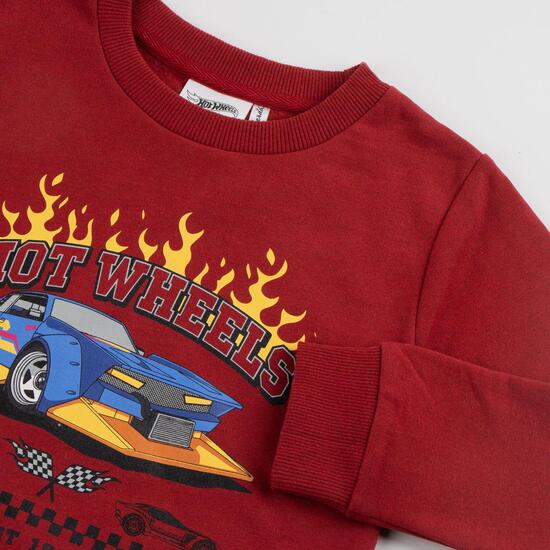 SUDADERA COTTON BRUSHED HOT WHEELS image 2