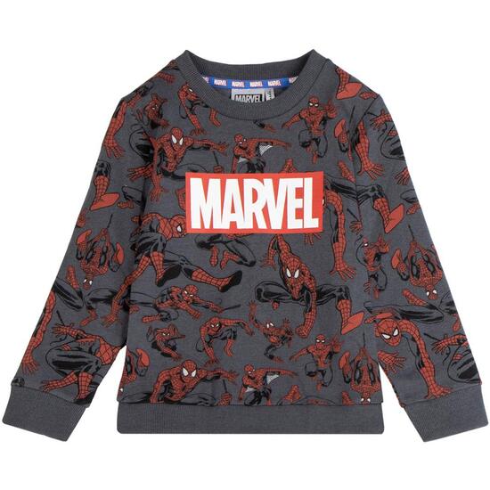 SUDADERA COTTON BRUSHED SPIDERMAN image 0