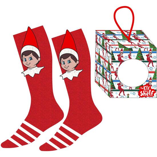 CALCETIN ANTIDESLIZANTE NAVIDEÑO THE ELF image 0